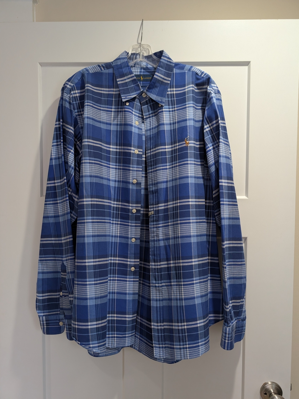 Polo by Ralph Lauren Blue Plaid Button-Down Shirt